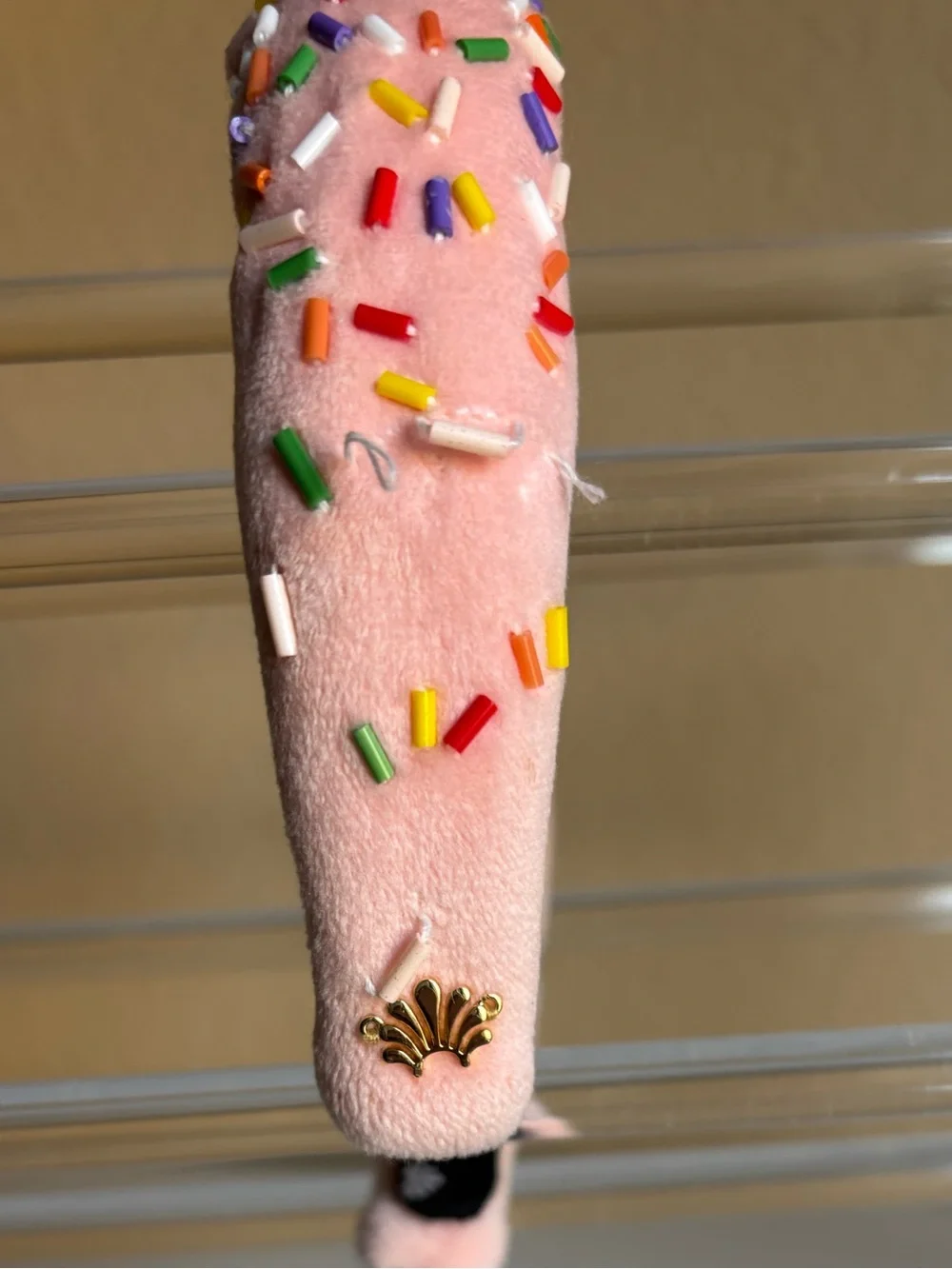 Lele Sadoughi strawberry velvet